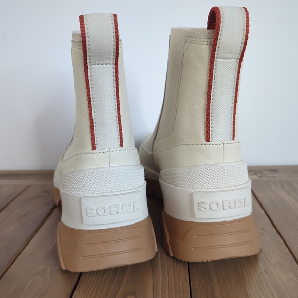 Sorel Women’s Brex Chelsea Boots Natural/Sea Salt - Picture 7 of 11